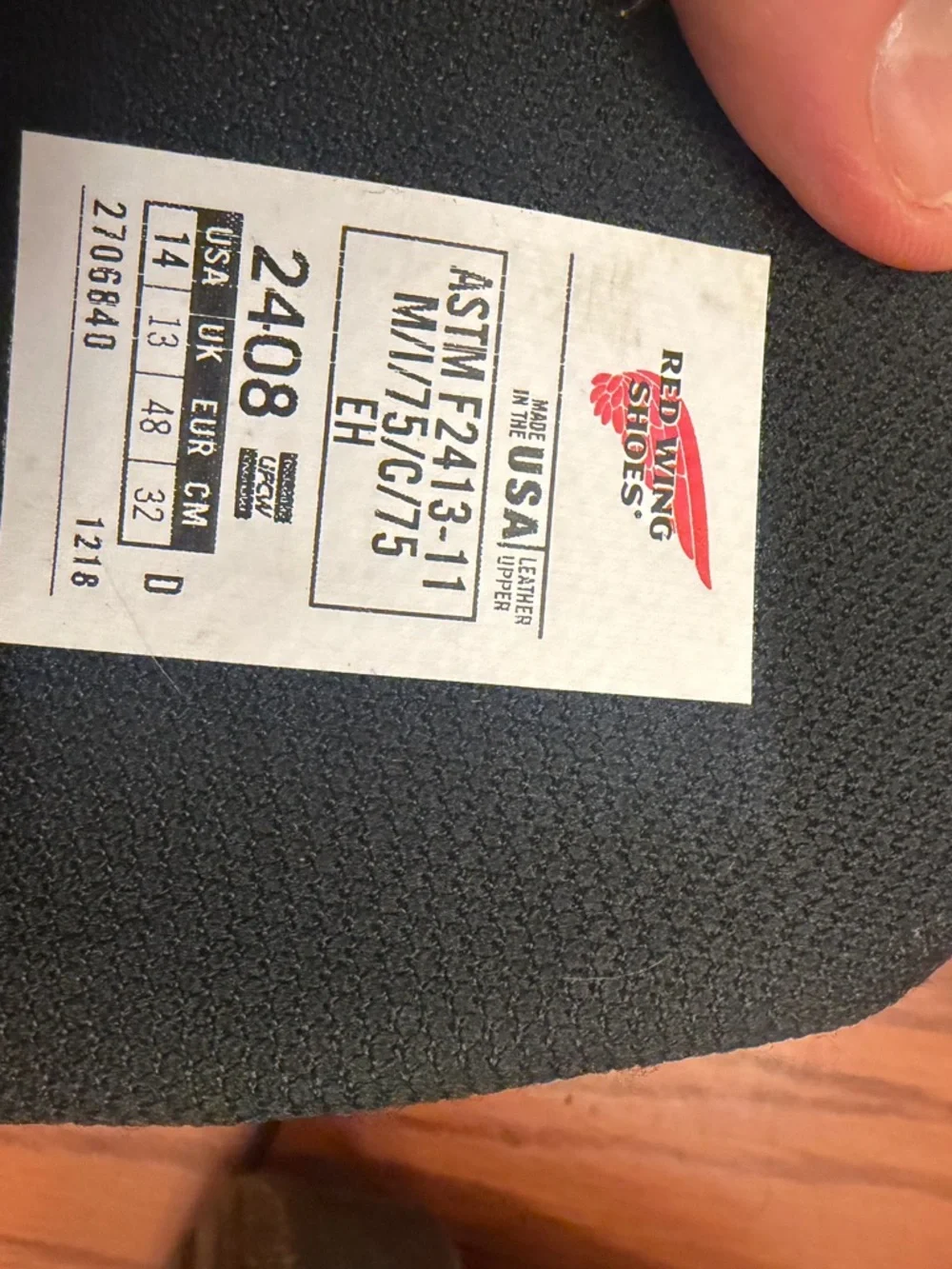 Red Wing Shoes durable leather